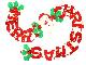 Luxe merry xmas slinger