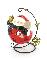 Kerst waxine hanger 